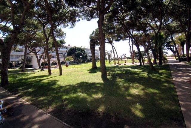 Jard� dels apartaments TORREON de Gav&agrave; Mar